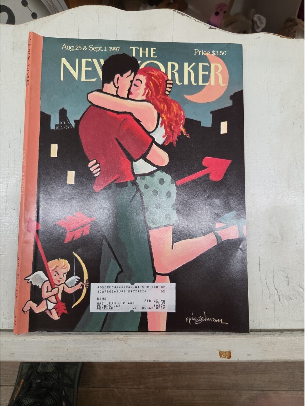 Aug 25 & SEPT 1 1997 THE NEW YORKER MAGAZINE COVER BY SPIEGELMAN